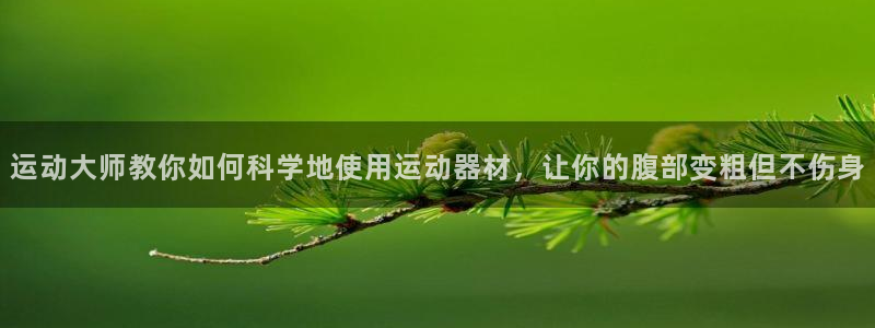 fb体育平台假的吗是真的吗：运动大师教你如何科学地使用运动器